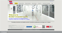 Desktop Screenshot of modularcoldroom.com